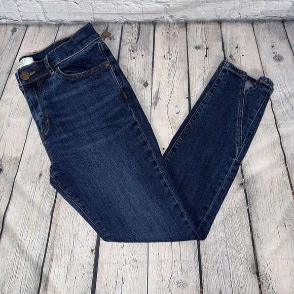 LOFT Denim - LOFT Tulip Hem Skinny Jeans